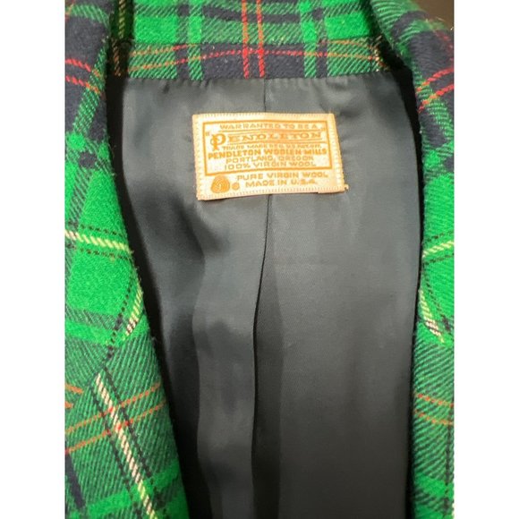Warranted to be a Pendleton Virgin Wool Skirt Jacket MacNeil Tartan Plaid Suit - Picture 15 of 16
